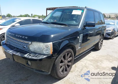 2007 Land Rover Range Rover Supercharged from USA, damaged, VIN SALMF13417A260263